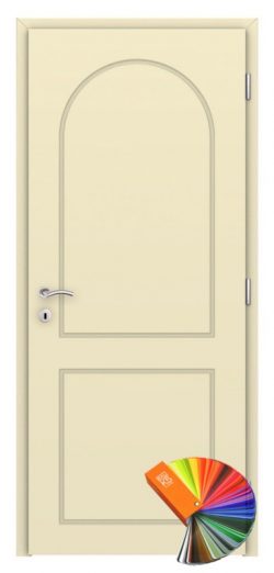 Pápa mart felületű festett MDF beltéri ajtó